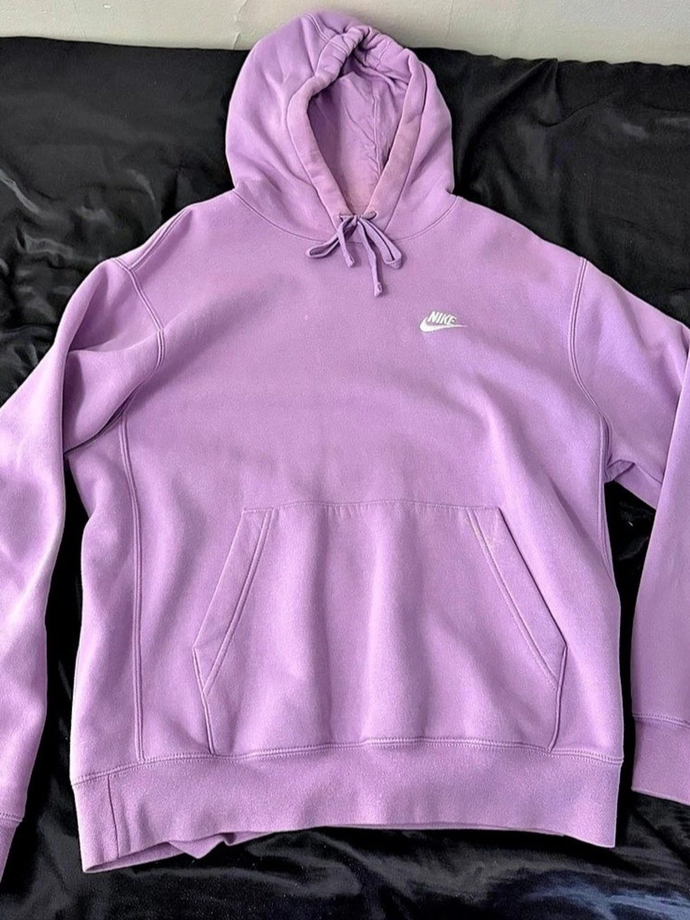 Nike Club Fleece Pullover Hoodie - Purple
